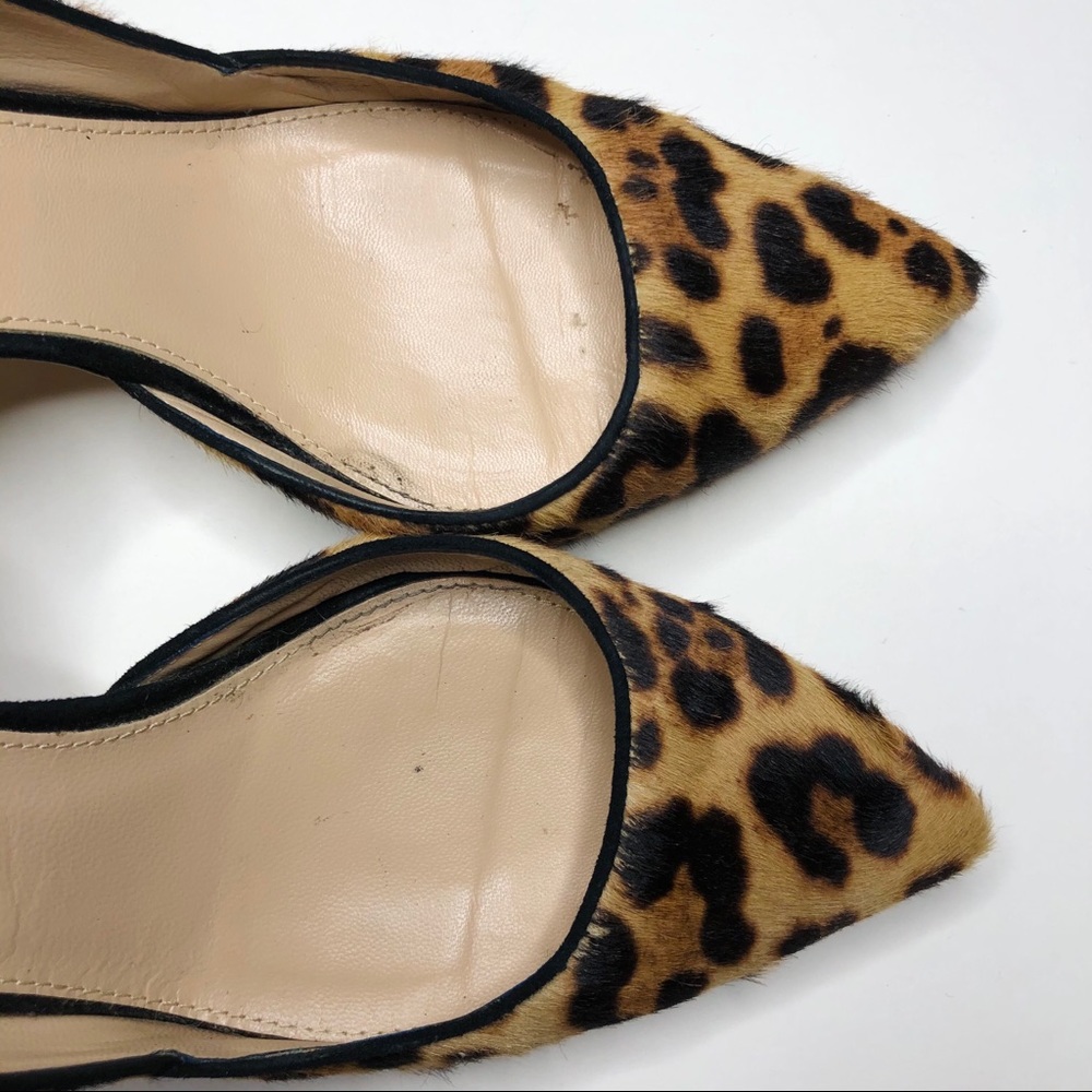 J.Crew Collection Pumps In Leopard Print Calf Hair - Picture 7 of 16